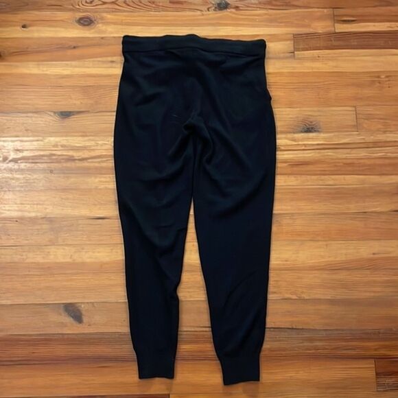 True Craft Black Knit Jogger Pants Leggings Womens Size Medium - Picture 4 of 11